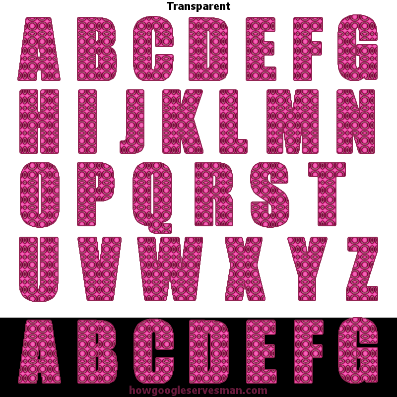 alphabet copy paste
